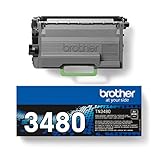 Brother Original Tonerkassette TN-3480 schwarz (für Brother HL-L5000DN, HL-L5100DN, HL-L5100DNT, HL-L5100DNTT, HL-L5200DW, DCP-L5500DN, MFC-L5700DN, MFC-L5750DW)