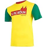 uhlsport 1. FC Köln 3.0 T-Shirt Freizeit Herren gelb Gr XL