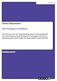 Der Anfang von Vielem: Die Theorie von der Entwicklung einer Vertrauenskultur in Unternehmen nach Reinhard K. Sprenger und deren Bedeutung für freie Träger der Jugendhilfe nach SGB VIII