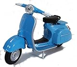 Modellmotorroller Vespa / 1:18 / ca. 10cm / Blau / Vesp