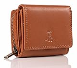 MATADOR® CHIQUITO Echt Leder Klein Geldbörse Damen Mini Geldbeutel Herren TüV geprüfter RFID & NFC Schutz inkl. Geschenk-Box