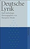 Deutsche Lyrik: Eine Anthologie (suhrkamp taschenbuch)