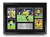 HWC Trading FR A3 Mats Hummels Borussia Dortmund Gedruckte Erinnerungsstücke Signiert Autogramm Foto Display Für Fußball-Fans Und Unterstützer - A3 Eing