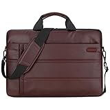 kuaijiexiaopu Hüllen For MacBook 15.6 15 Zoll, Frauen Männer Wasserdichte Polyester Laptoptaschen Sleeve Schulter Computertasche for Xiaomi Lenovo Dell Asus ( Farbe : Braun , Größe : 15 inch )