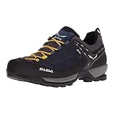 Salewa MS Mountain Trainer Gore-TEX Herren Trekking- & Wanderstiefel, Blau (Night Black/Kamille), 44.5 EU