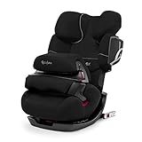 CYBEX Silver 2-in-1 Kinder-Autositz Pallas 2-Fix, Für Autos mit und ohne ISOFIX, Gruppe 1/2/3 (9-36 kg), Ab ca. 9 Monate bis ca. 12 Jahre, Pure Black