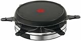 Tefal re125812 Raclette 6 Schalen schwarz/