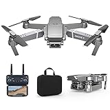 Drohne mit Kamera 4K, Quadcopter UAV mit Wärmebildkamera Video 3-Achsen-Gimbal 34 Min. Flugzeit, Schwerkraftsensorfunktion, One Key Start/Land 1080