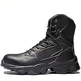 Herren-Militärstiefel, MJH-01 Leichte taktische Stiefel Atmungsaktive Armeeschulschuhe Wasserdichte Patrouillen-Kampfarbeitsstiefel W