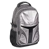 Cerdá Mandalorian-Rucksack, lässig, offizielles Lizenzprodukt von Star Wars, mehrfarbig, groß