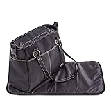 Hauck City Bag Große Multifunktionale Wickeltasche inklusive Wickel-Unterlage - Schw