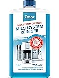 Milchsystemreiniger für Kaffeevollautomat Flüssig-Reiniger für Milchaufschäumer - 750ml Milchschaumreiniger entfernt Milchrückstände, kompatibel mit Jura Melitta WMF Delonghi Nespresso Seaco S