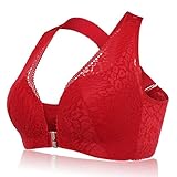 ReooLy spitzenträgern weiß am rücken Damen voller Blumen Tube BH top Nahtlose 3 dehnbar Bandeau, Brust Wickeln vollschalen Schwangerschafts-BH - vorgeformten Cups bügel still BH luxuriö