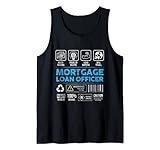 Mortgage Loan Officer Loans Underwriting Bankangestellte Tank Top