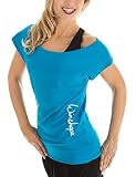 Winshape Damen Dance-Shirt WTR12 Freizeit Fitness Workout T-Shirt, türkis (Türkis), S