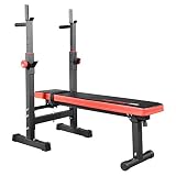 Multifunktion Hantelbank Blackcombo klappbar / Drückerbank Trainingsbank mit Hantelablage / geprüfte und zertifizierte Qualität nach EN957