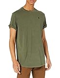 G-STAR RAW Herren Lash r s T-Shirt, Grün (Combat gd 2653-C249), L