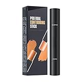 Ronsen 2 In 1 Face Highlighter Double-Ended Contouring Highlighting Stick Make-up Facial Highlighter Contouring Cosmetics Cream Stick 3D Face Body Shaping Highlight Stick