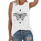 Oversize Pullover Damen O Ausschnitt Off Shoulder Bluse Retro Schmetterling Drucken Weste T-Shirt Pullover Oberteile Casual Tunika Tops Frühling Sommer GroßE GrößEn Bluse Tops Pullovers Sw