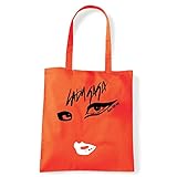 Art T-shirt , Damen Schultertasche orange Arancio Einheitsgröß