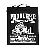Chorchester Investmen-Bankerinnen Ohne Privatleben - Jutebeutel (mit langen Henkeln)