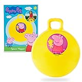 Peppa Pig Hüpfball ab 3 Jahre, Peppa Wutz Springball für Kinder, Indoor und Outdoor Spielzeug