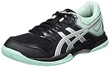 ASICS Womens Gel-Rocket 9 Volleyball Shoe, Black/Fresh Ice,41.5 EU