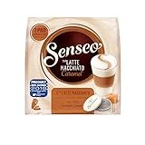 Senseo Pads Typ Latte Macchiato Caramel, 25 Kaffeepads, 5er Pack Pads für 25 Typ Latte Macchiato Getränk