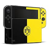 DeinDesign Skin kompatibel mit Nintendo Switch Folie Sticker BVB Borussia Dortmund Wapp