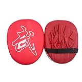 Handpratzen Boxen Sport Boxing Training Ausrüstung Thai Pads Sparring Pads PU Leder Boxing Pads Boxen Ausrüstungen Boxen Geschenke Für Männer red,F