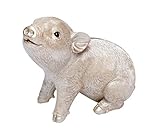 Brillibrum Design Süßes Sparschwein Spardose Schwein Rosa Schweinchen Groß Kinder XXL Geldschein-Dose Geld-Büchse Polyresin Sparbüchse Glücksschwein Süße Süß Geschenk Ferk