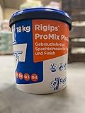 Rigips ProMix Plus Spachtelmasse Fertigspachtelmasse für Gipskarton 18 KG