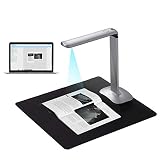 Tickas-Dokumentenkamera Dokumentenscanner Scanner Flachbett Usb Fotoscanner Flachbettscanner Buchscanner Scanner Overhead Scanner Scansnap Ix500 Bibliothek, F50 Faltbarer Hd-Hochgeschwindigk