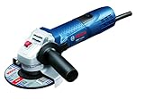 Bosch Professional Winkelschleifer GWS 7-115 E (ScheibenØ 115 mm, 720 Watt, mit Wiederanlaufschutz, 6-stufige Drehzahlvorwahl, im Karton)