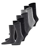 ESPRIT Herren Solid-Mix 5er Pack M SO Hausschuh-Socken, Blickdicht, Mehrfarbig (Sortiment 30), 40-46