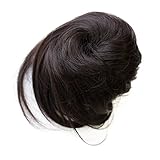 PRETTYSHOP Dutt Haarteil Zopf Haarknoten Hepburn-Dutt Haargummi Hochsteckfrisuren Dunkelbraun Mix DC5
