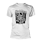 Sublime Black Skull T-Shirt weiß XXL