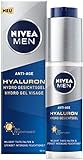 NIVEA MEN Anti-Age Hyaluron Hydro Gesichtsgel (50 ml), Feuchtigkeitsgel mildert selbst tiefe Falten, schnell einziehende Gesichtspflege mit Hy
