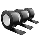 Tape-King [50m x 48mm] Panzertape wasserfest mit extremer Klebkraft I Korrigierbares Panzerband handreißbar I Gewebeband, Gaffa Tape, Duct Tape (3xschwarz)