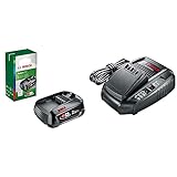 Bosch 18V Ersatz Akku PBA 18 (18 Volt System, 2,5 Ah) + Schnellladegerät (14,4 Volt System, 18 Volt System)