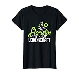 Damen Floristin Blumenladen Floristen Gärtnerin Floristik Geschenk T-S