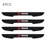 DIANXM 4 stück Autoaufkleber Seitentür Kantenschutz Schutzstreifen für Spielzeug-OTA TRD VIOS. Avensis Auris Hilux Corolla Camry RA-V4. Zubehör Autotür kantenschutz (Color Name : for Toyota)