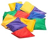 16er Pack Nylong Bean Bags, spaßiges Sportspiel Bean Bag Karnevalspiel, Bean Bag Wurfsp