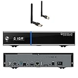 GigaBlue UHD Trio 4K DVB-S2x / DVB-C/T2 Receiver Combo SAT IP Kabelreceiver Multistream Multiroom Hybrid + MEGA WiFi Stick