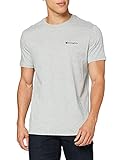 Champion Herren - Classic Small Logo T-shirt - Grau, S
