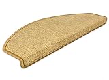 Kettelservice-Metzker Stufenmatten Treppen-Teppich Rambo 15er SparSet 17 Farben (Mais)