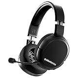 SteelSeries Arctis 1 Wireless – Wireless Gaming Headset – USB-C Wireless – Abnehmbares ClearCast Mikrofon – für PS5, PS4, PC, Nintendo Switch & Lite,