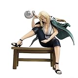 Naruto Sannin trinken Senju Tsunade Anime Charakter Modell Desktop kreative Dekoration Geschenk Spielzeug