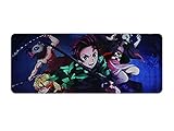 Kimetsu no Yaiba Gaming Mauspad | XXL Manga Tischauflage | Motiv: Demon Slay