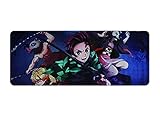 Kimetsu no Yaiba Gaming Mauspad | XXL Manga Tischauflage | Motiv: Demon Slay